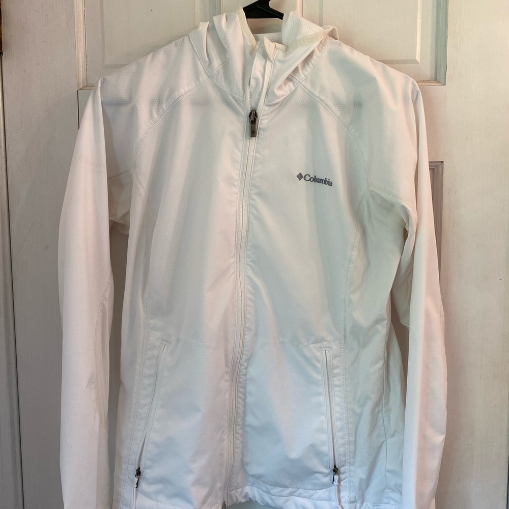 White Columbia wind & rain jacket